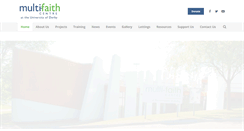 Desktop Screenshot of multifaithcentre.org